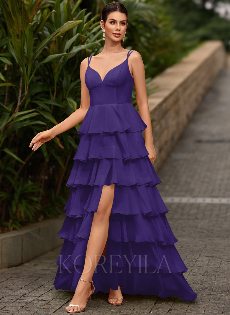 Strapless Chiffon Simple Maxi Dresses Regency